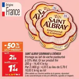 Netto Saint albray gourmand & crémeux offre