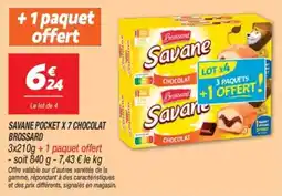 Netto Savane pocket x 7 chocolat brossard offre