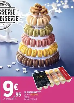 E.Leclerc 30 macarons offre