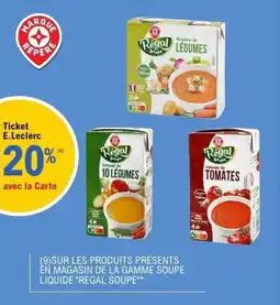 E.Leclerc Regal Soupe offre