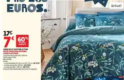 Auchan Supermarché Cap actuel - linge de lit austin offre