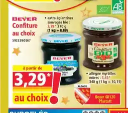 Norma BEYER Confiture au choix offre