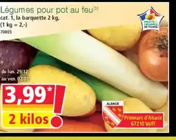 Norma Légumes pour pot au feu offre