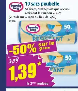 Norma HANDY BAG 10 sacs poubelle offre