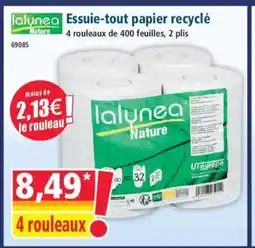 Norma LALYNEA Essuie-tout papier recyclé offre
