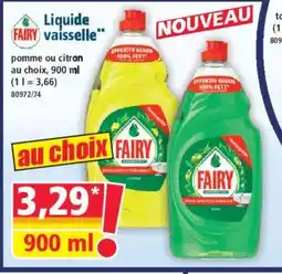 Norma FAIRY Liquide vaisselle offre