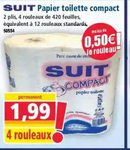 Norma SUIT Papier toilette compact offre