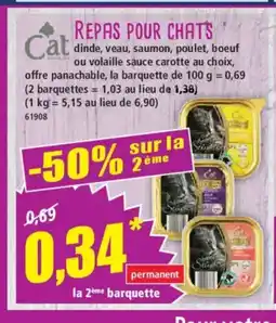 Norma CAT Repas pour chats offre