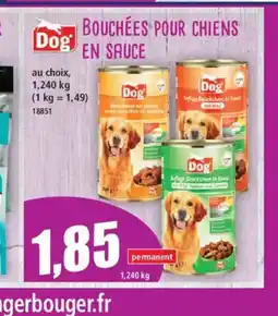 Norma DOG Bouchées pour chiens en sauce offre