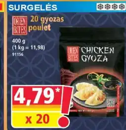 Norma 20 gyozas poulet offre