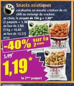 Norma Snacks asiatiques offre