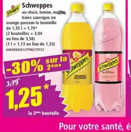 Norma SCHWEPPES offre