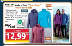 Norma TOPTEX Veste polaire Space Dyed offre
