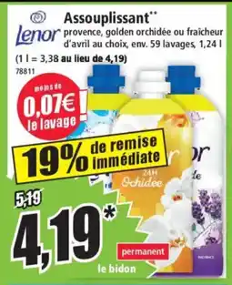 Norma LENOR Assouplissant offre