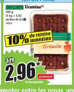 Norma VILLA GUSTO Tiramisu offre
