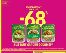 Intermarché GARDEN GOURMET Sur tout offre