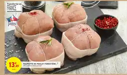 Intermarché Paupiette de poulet forestière offre