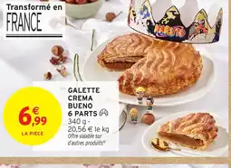 Intermarché Galette crema bueno 6 parts offre
