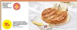 Intermarché Galette frangipane irrésistible au beurre aop charentes-poitou 8 parts offre