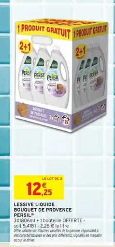 Intermarché PERSIL Lessive liquide bouquet de provence offre