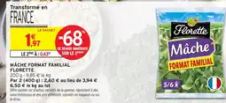 Intermarché FLORETTE Mâche format familial offre