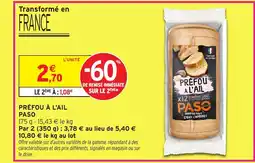 Intermarché PASO Préfou à l'ail offre