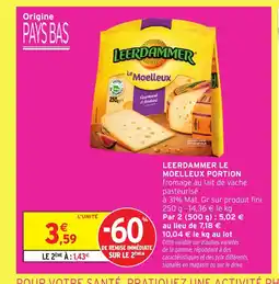 Intermarché LEERDAMMER Le molleux portion offre