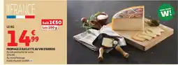 Auchan Fromage à raclette au vin d'arbois offre