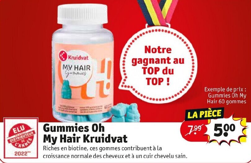 Promo Gummies oh my hair kruidvat chez Kruidvat