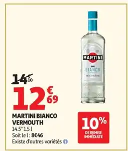 Auchan MARTINI BIANCO Vermouth offre