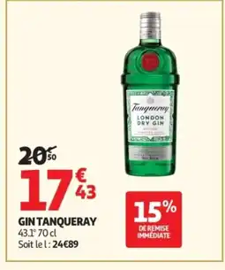 Auchan TANQUERAY Gin offre
