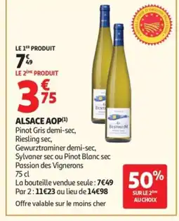 Auchan Alsace aop offre