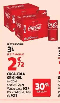 Auchan COCA-COLA Original offre