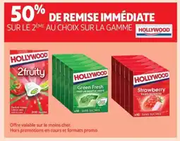 Auchan HOLLYWOOD Sur la gamme offre