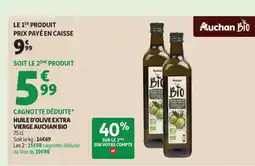 Auchan AUCHAN BIO Huile d'olive extra vierge offre