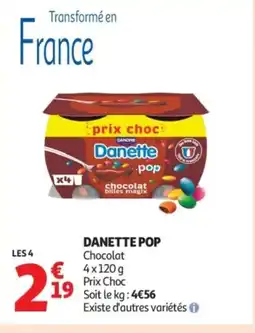 Auchan DANETTE Pop offre