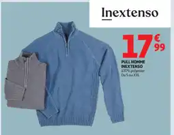 Auchan INEXTENSO Pull homme offre