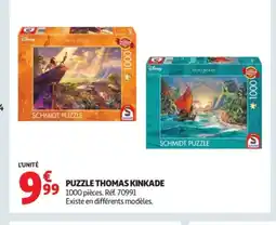 Auchan Puzzle thomas kinkade offre
