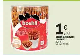 E.Leclerc Express BOEHLI Sticks & bretzels offre