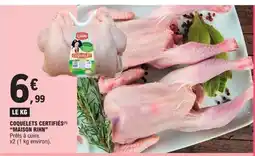 E.Leclerc Express MAISON RIHN Coquelets certifiés offre