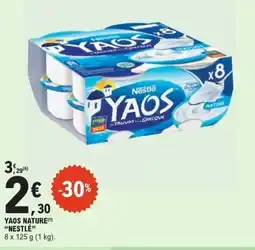 E.Leclerc Express NESTLÉ Yaos nature offre