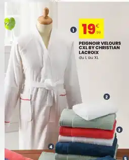 Stokomani Peignoir velours cxl by christian lacroix offre