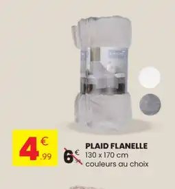 Stokomani Plaid flanelle offre