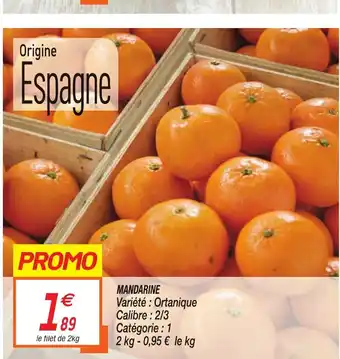 Netto MANDARINE offre