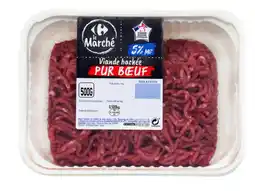 Carrefour Carrefour viande hachée 5% m.g. carrefour le marché offre