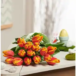 Carrefour Carrefour bouquet de 15 tulipes offre