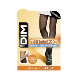 Carrefour Dim collant thermo chaud effet transparent offre