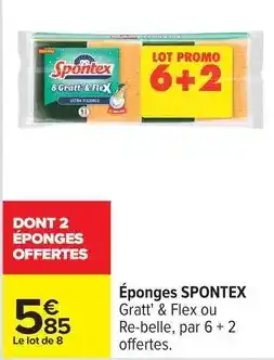 Carrefour Drive Spontex - éponges offre