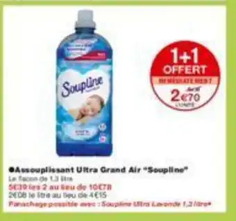 Assouplissant ultra grand air "soupline"