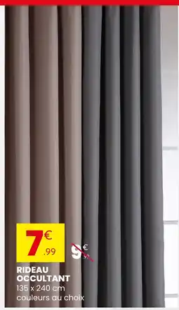 Stokomani Rideau occultant offre